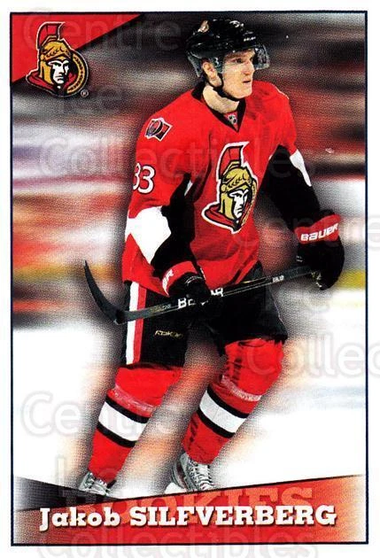 2012-13 Panini Stickers #311 Jakob Silfverberg - Image 1 of 1