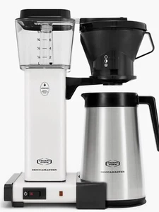 Moccamaster 1.25L KBT Thermal Carafe Coffee Brewer Matte White Coffeemaker - Picture 1 of 4