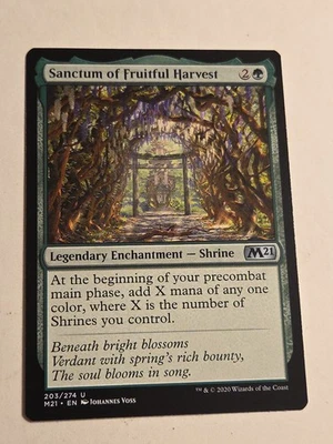 Sanctum of Fruitful Harvest X1 M21 MTG Core 2021 - Image 1 of 2