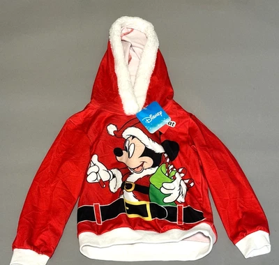 *Disney Mickey Mouse Christmas Lightweight Pull Over Kids Sweater Size 4-5 yrs* - Image 1 of 4