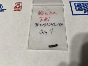 Juki Originalteil SM-8030312-TP M3 L = 3mm Madenschrauben f/ HZL-F300 F400 F600 - Bild 1 von 2