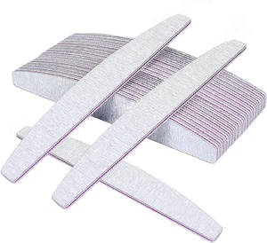 20 Pezzi Lime per Unghie 100/180,Lime per Unghie Professional,Lavaggio Bilateral - Foto 1 di 12