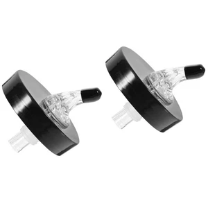 2 Pieces Wide Mouth Jar Mason Lid Dispenser Oil Top Olive Pourer Spout Pouring - Picture 1 of 12