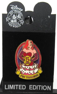 Disney Pin Jessica Rabbit Pin Trading 5 Ans Years LE 900 Disneyland Paris 787/90 - Picture 1 of 4