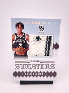 Noah Clowney RC SWEATERS PATCH 2023-24 Panini Hoops NBA Brooklyn Nets - Bild 1 von 2