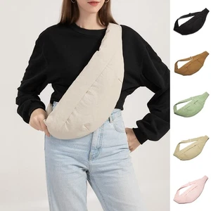 Women Crossbody Bag Shoulder Purse Large Capacity Sling Bag Travel Waist Pack - Picture 1 of 25