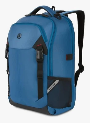 SwissGear Civic Pro Laptop Backpack, Navy, 18”x13.25”x7” New with Tags MRSP $80 - Image 1 of 4