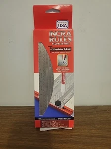 INCRA Precision T-Rule 6" Made In The USA - Picture 1 of 2