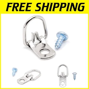 Profi Qualität D-Ring Aufhänger mit Schrauben - 1000 Stück - Bild 1 von 6