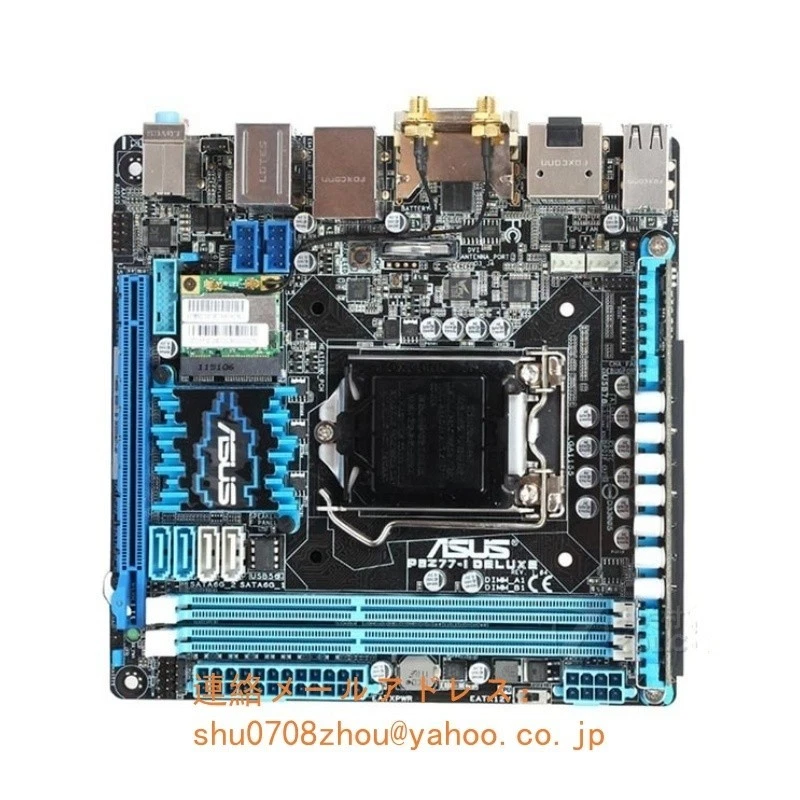 Scheda madre ASUS P8Z77-I DELUXE Mini-ITX Intel Z77 LGA1155 fino a 16 GB di... - Immagine 1 di 1