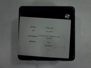 Intel NUC NUC5I5MYHE Core i5-5300U 2.30GHz 4GB 128GB SSD NO OS Mini PC (M267) - Picture 1 of 9