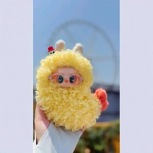 Fried shrimp Outfit with Gradient Sunglasses for Labubu Eye-Catching Costume Set - Picture 1 of 5