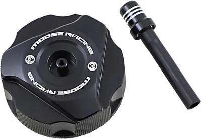 Moose Black Aluminum Gas Fuel Cap For GAS GAS XC250 18-19 - Image 1 of 3