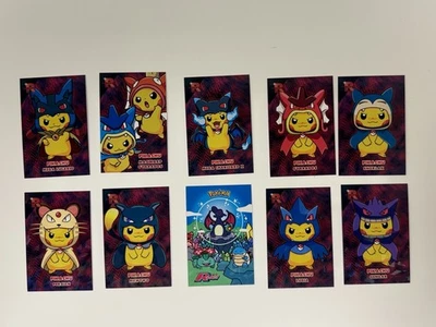 Pokémon Bubble Shiny Charizard Holo - 9 x Pikachu Poncho Cracked Ice Team Rocket - Image 1 of 4