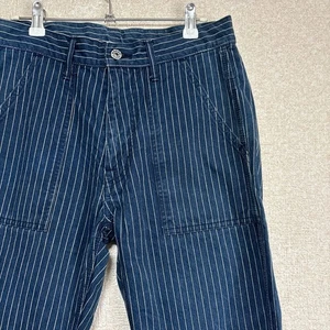 Momotaro Jeans Wabash Stripe Slim Baker Hose W30 Cinch Back Japan Aibuya - Bild 1 von 10