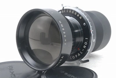 Lente Sankyo Kohki Komura 300 mm f/6,3 f 6,3 con copal No, 1 * 3030195 - Imagen 1 de 4