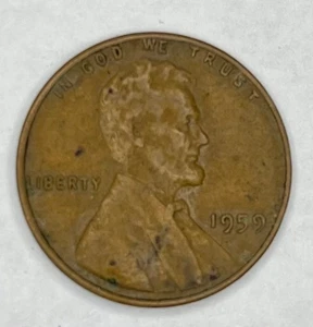 1959 P Lincoln Memorial Cent - Picture 1 of 2