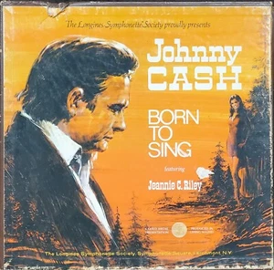 Johnny Cash Born To Sing Box Set Of 5 Vinyl Record LP'S VG+ - Picture 1 of 7