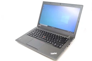 Lenovo Thinkpad T440 Core i5-4300U 8GB Ram 180GB SSD Windows 10 Webcam Laptop - Picture 1 of 9
