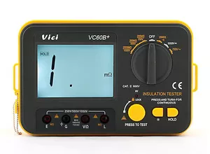 Nuovo!! ACTectek VC60B+ Tester Isolamento Digitale Megger MegOhm Metro Spedizione USA - Foto 1 di 5
