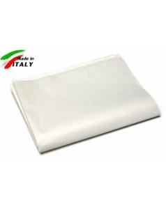 Lenzuolo Sopra Piano Matrimoniale Maxi Made in Italy Puro Cotone di Percalle BIA - Foto 1 di 1