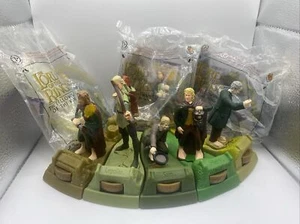KONVOLUT 7 BURGER KING 2001, DER HERR DER RINGE FIGUREN, NOS, FABRIKVERSIEGELT - Bild 1 von 14