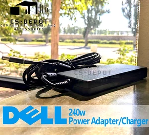 DELL Precision 17 7740 P34E 240W Genuine Original AC Power Adapter Charger - Picture 1 of 3