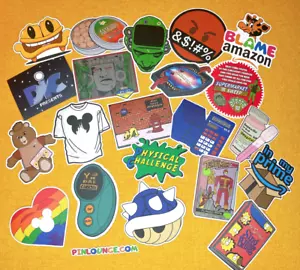 Stickers, Pop Culture Stickers, Vinyl Stickers, Nostalgia Stickers, 90s Stickers - Picture 1 of 6