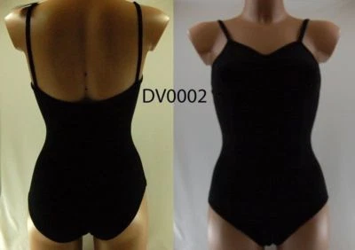 BODY DANZA A BRETELLINE CON ARRICCIO E FIANCHINI DV0002 DANZA CLASSICA ETOILE - Immagine 1 di 3