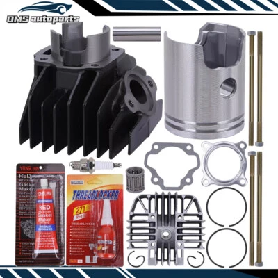 For Yamaha PW80 PW 80 Y-Zinger 1983-2006 Engine Cylinder Piston Gasket Rings Kit Foto 1 de 4