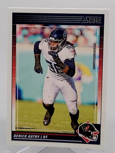 2024 PANINI SCORE DENICO AUTRY BASE FOOTBALL CARD TEXANS TITANS NFL donruss - Picture 1 of 2