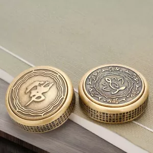 Handschmeichler Spinner Zen Buddha Hand Spinner Stressabbau Geschenke Metall EDC Handschmeichler Spielzeug - Bild 1 von 8