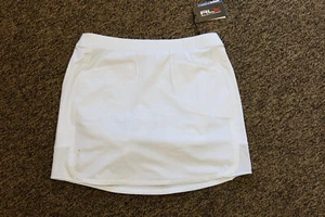 New Ralph Lauren RLX Women's New England Prep Skort - Size MEDIUM - White - Picture 1 of 6