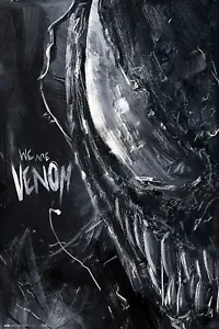 Marvel Venom Creepy movie Poster 61x91.5 cm | 24x36 inch large size new Black - Picture 1 of 1