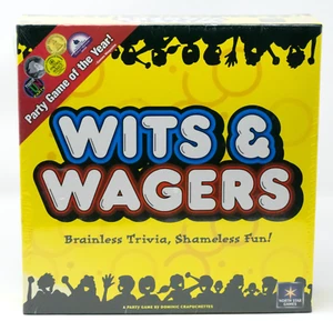 Wits & Wagers Trivia Party Game da 4 a 20 giocatori North Star Games 2007 sigillato - Foto 1 di 9