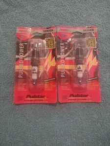 (x2) Pulstar BE1IT Ignition Pulse Spark Plugs For Harley Davidson, Honda - Picture 1 of 2