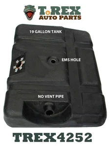 Ford camioneta 1980-1984 19 galones. Tanque de combustible trasero de plástico - Imagen 1 de 1
