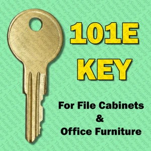 101E Key for Desk File Cabinet & Office Furniture - Picture 1 of 1