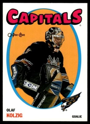 2001-02 Topps O-Pee-Chee RETRO Olaf Kolzig Washington Capitals #7 - Image 1 of 2