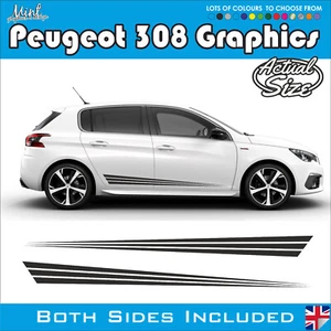 Peugeot 308 GT Line SW 307 Kombi Streifen Decals Sticker Grafik 006 - Bild 1 von 4