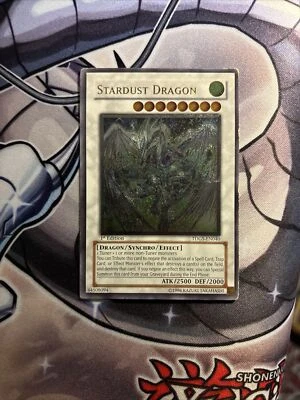 (LT) Yugioh Stardust Dragon TDGS-EN040 Ultimate Rare 1st Edition MP/LP - Image 1 of 4