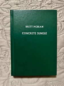 Concrete Jungle Brett McBean Tasmaniac Publications Lettered Edition - Picture 1 of 5
