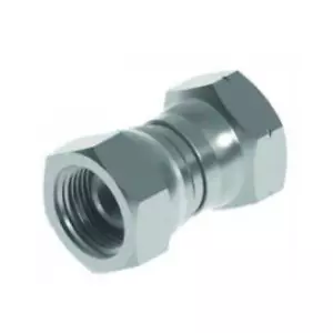 BSP Giratorio Hembra x MÉTRICO Giratorio Hembra 1,5 mm Paso 1/4 a 5/8 BSP / M12 a M18 - Imagen 1 de 2