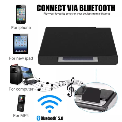 Wireless Music Receiver 5.0 Adapter for iPhone 30 Pin Bluetooth Bose Sound Dock↷ - Bild 1 von 4