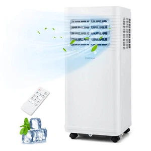 Portable Air Conditioner 8000 BTU 3 in 1 AC Unit w/Fan & Dehumidifier Sleep Mode - Picture 1 of 11