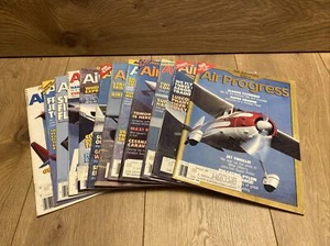 Air Progress Magazine 12 Issues, Complete Year 1989, Vintage January - December - Foto 1 di 19