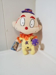 Rugrats Dil Pickle Plush Cloth Doll Clown Nickelodeon Baby **New** - Picture 1 of 4