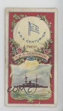 1901 Hill's Battleships & Crests Tobacco HMS Centurion #18 3q4