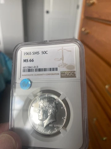 1965 Kennedy Silver Half Dollar NGC SMS MS66 P/L Bright Coin!!!! Cover