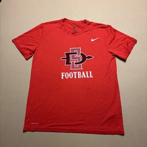 Nike San Diego State Aztecs Football T-Shirt Size Men’s Large, L Tee Shirt - Picture 1 of 7